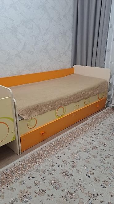 двухспальние кровати: СРОЧНО! Продается детская/подростковая кровать с бортиками и ярким — 5