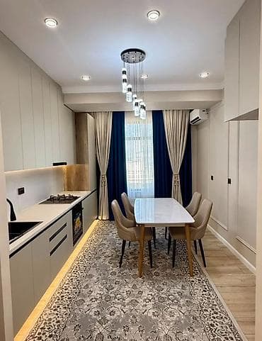 Студия, 58 м², Ак-Кеме (старый аэропорт) Элитка, 13 этаж, Дизайнерский ремонт — 9