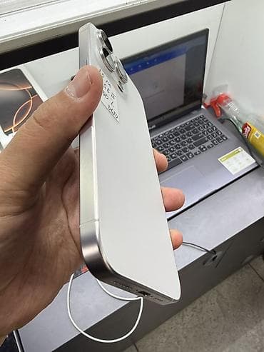 Poco: IPhone 15 Pro Max, Б/у, 256 ГБ, White Titanium, Защитное стекло, Чехол, 100 % — 5