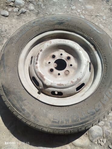 шины бишкек дордой цены: Колеса в сборе 175 / 75 / R <13, Лето, Б/у, Пара, Легковые, Железные, отверстий - 4 — 3
