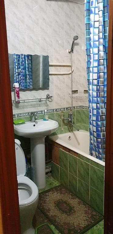 2 bedroom: 2 комнаты, 43 м², ул. Боконбаева / Гоголя 104 серия, 1 этаж, Косметический ремонт — 4