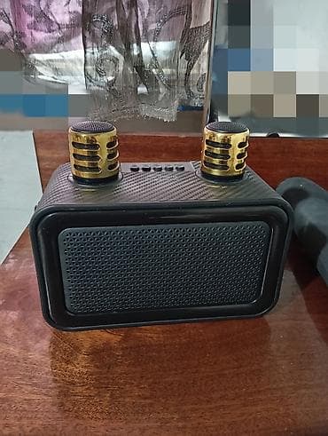 портативные колонки mobei: Портативная Bluetooth-акустика с двумя верхними динамиками в золотых — 1