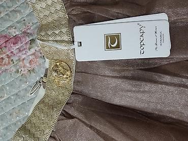 Личные вещи: Юбка, Модель юбки: Пышная, Миди, По талии, С пайетками — 5