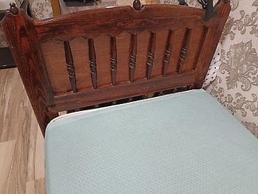 bunk bed: Односпальная кровать, С матрасом, длина - 200 см — 2