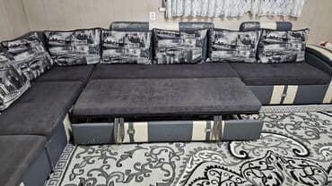 Шкафы: Угловой диван, C подушками — 7