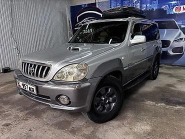 Унаа: Hyundai Terracan: 2001 г., 2.5 л, Автомат, Дизель, Жол тандабас — 3