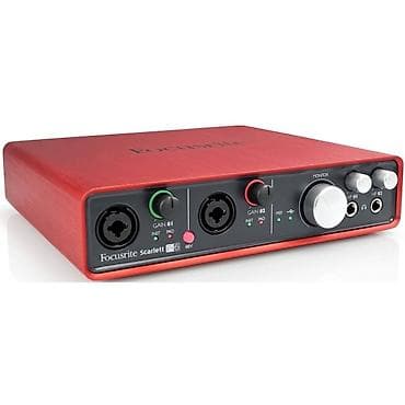 Аудиоинтерфейс Focusrite Scarlett 6i6 (поколение линейки Scarlett) -