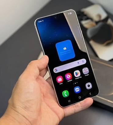 Samsung Galaxy S22, Б/у, 256 ГБ, цвет - Белый, 1 SIM