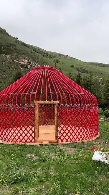 стойки для сетки: Боз уй Юрта (каркас) - Традиционный разборный каркас юрты из — 2