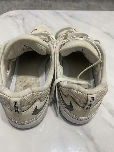 кет: Эркектердин кроссовкасы, 42, Nike, Колдонулган, түсү - Саргыч боз, Өзү алып кетүү — 5