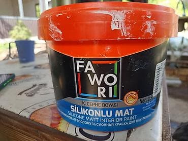 житкий силикон: Краска интерьерная силиконовая FAWORI Silikonlu Mat.3 литра на 20 — 1