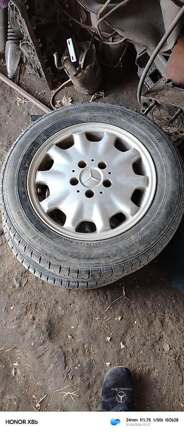 ef m: Колеса в сборе 195 / 65 / R 15, Зима, Комплект, Легковые, Литые, отверстий - 8 — 1