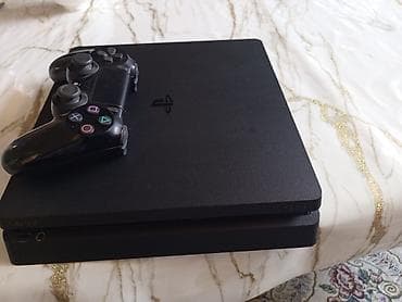 Видео оюндар жана приставкалар: 🔥 PlayStation 4 Slim 1TB (ПРОШИТАЯ) 🔥 💥 Состояние отличное! ✅ Не — 1
