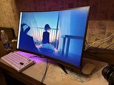 aoc 32: Монитор, AOC, Б/у, LED, 27" - 28" — 3