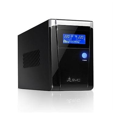 питания: ИБП SVC V-1200F-LCD + 4 аккумулятора Продаю источник бесперебойного — 6