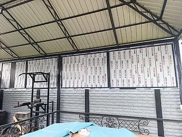 Услуги по строительству и ремонту: Металлопластиковое окно на заказ, Тип окна: Панорамные, Декоративные особенности: Фрамуга, Платная установка, Без рассрочки — 1