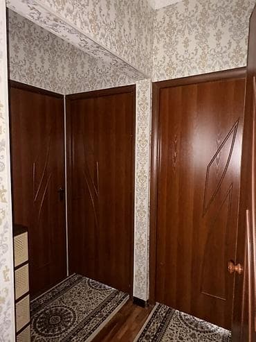 Комплектующие для дверей: Межкомнатная дверь, Б/у, Со стеклом, Деревянная, Распашная, Витражная, цвет - Коричневый — 3