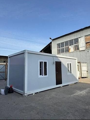 кут курулуш компания: Модульный бытовой/офисный контейнер из сэндвич‑панелей Размеры от  — 4