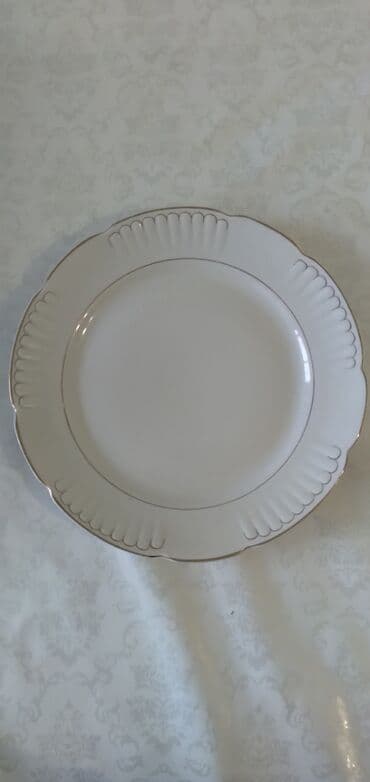 купить кресло для компьютера: Фарфоровые столовые тарелки СССР классического белого цвета. Цена за — 3