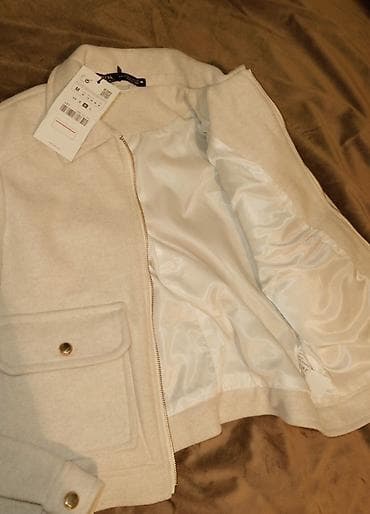 куртки осение: Куртка ZARA, артикул 0400/021/406 - Размер: M (по бирке) - Цвет — 4