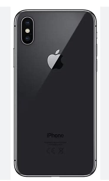 IPhone X, Б/у, 256 ГБ, Space Gray, Наушники, Зарядное устройство, Кабель, 100 %