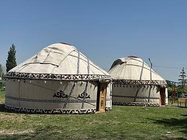 Юрты: Аренда юрты, Каркас Деревянный, 75 баш, Казан, Стулья, Посуда — 6