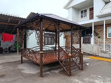 готовые теплицы купить: Беседка 3 3 м, Металл — 1