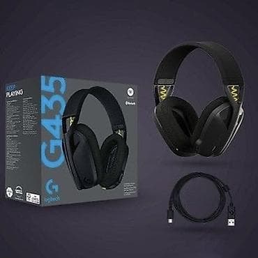 logitech g333: Беспроводные гарнитуры, Logitech, Б/у, цвет - Черный — 1