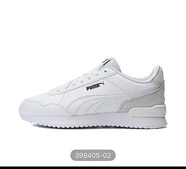 спортивная обувь для бега: Мужские кроссовки, 38, 38.5, 39, Puma, Новый, цвет - Белый, Бесплатная доставка, Платная доставка, Самовывоз — 6