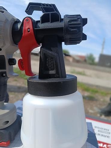 красочный пистолет: Электрический краскопульт, В наличии — 4