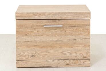 офисные мебели: Тумба для обуви 1Д (Oskar 1D) коллекции Оскар, Дуб Санремо, Анрэкс — 1