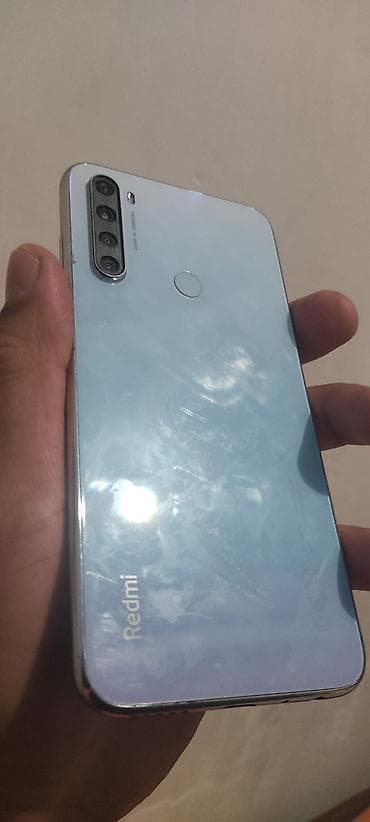 9 lite: Redmi, Redmi Note 8, Б/у, 64 ГБ, цвет - Голубой, 2 SIM — 2