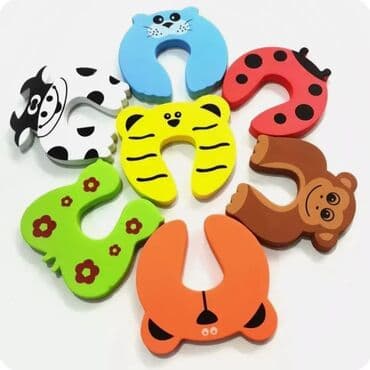 домик для: Яркий стопор для дверей не даст двери закрыться и прищемить пальчики — 4