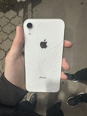 redmi 10x: IPhone Xr, Б/у, 64 ГБ, Белый, Чехол, 76 % — 4