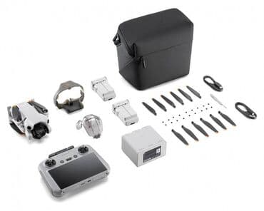 Дроны: Квадрокоптер DJI Mini 4 Pro Fly More Combo (пульт DJI RC 2) Комплект