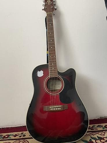 Акустическая гитара с вырезом и встроенной электроникой - Корпус — 1