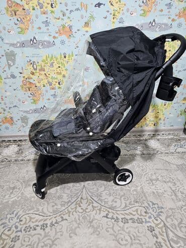 где можно починить коляску: Коляска, цвет - Черный, Новый — 12