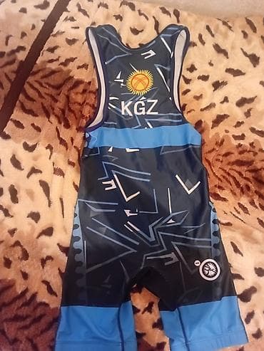 спрот: Борцовский трико Asics с ярким принтом - Тип: трико для — 2