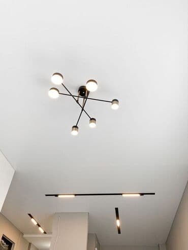 требуются монтажники натяжных потолков: Натяжной потолок Глянцевое, 3D потолки, Матовое Бесплатный замер, Бесплатная консультация, Демонтаж — 15