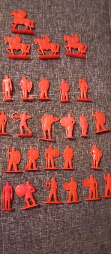 игрушечные дрели: Сделанные в СССР раритет Набор пластиковых солдатиков и военной — 9