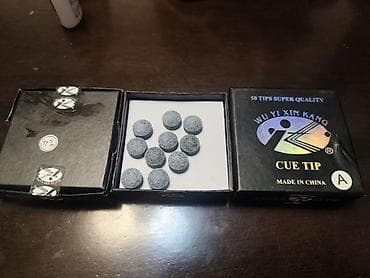 мел для кий: Набойки для киёв отличного качества Наконечники для бильярдного кия Wu — 1