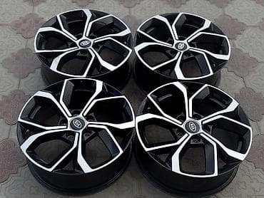 winter: Литые Диски R 17 Kia, Комплект, отверстий - 5, Б/у — 6