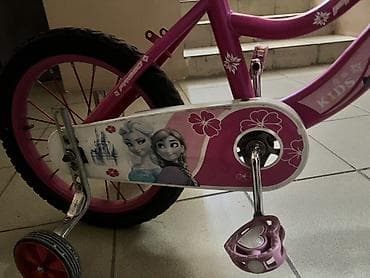 Детский транспорт: Детский велосипед Prego (girl) с боковыми колёсами - Яркая — 5