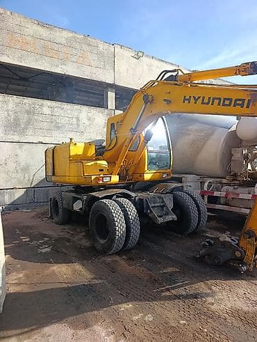 Экскаватор, Hyundai, Дөңгөлөктүү — 4