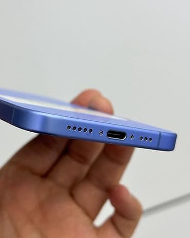 iphone 5a: IPhone 16, Б/у, 128 ГБ, Синий, Защитное стекло, Чехол, Коробка, В рассрочку, 93 % — 8