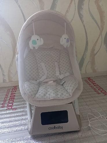 машины с пультом: Электронная колыбель-качалка Coolbaby - Электропривод с боковым — 3