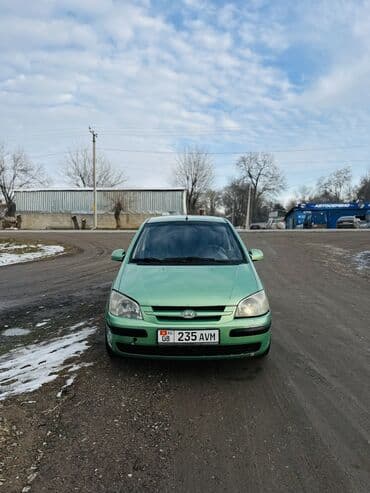 70 сом: Hyundai Getz: 2004 г., 1.4 л, Автомат, Бензин, Хетчбек — 1