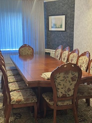 продам мясо: Столовый гарнитур в классическом стиле: большой прямоугольный — 1