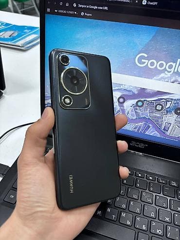 Huawei nova Y91, Колдонулган, 128 ГБ, түсү - Кара, 2 SIM — 2