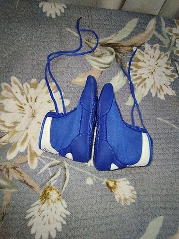 тайгеры борцовки цена: Борцовки Green Hill (синие) - Высокая модель для борьбы обеспечивает — 4